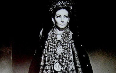 María Callas, Medea y su traje de vistas