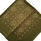 pañuelo tradicional cuadros verde